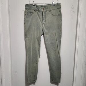 Green Denim Jeans